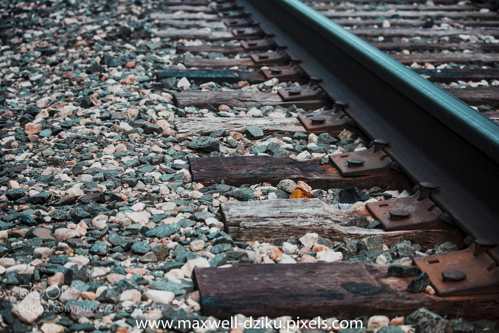 Canon EOS 60D sample photo. Railways upclose photography