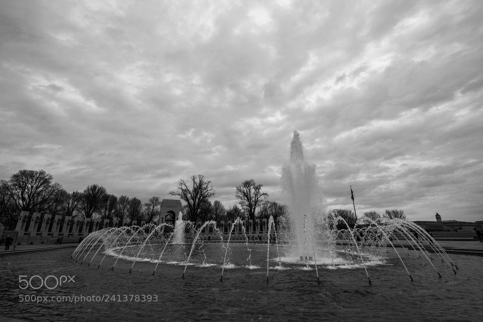 Nikon D7100 sample photo. World war ii memorial photography