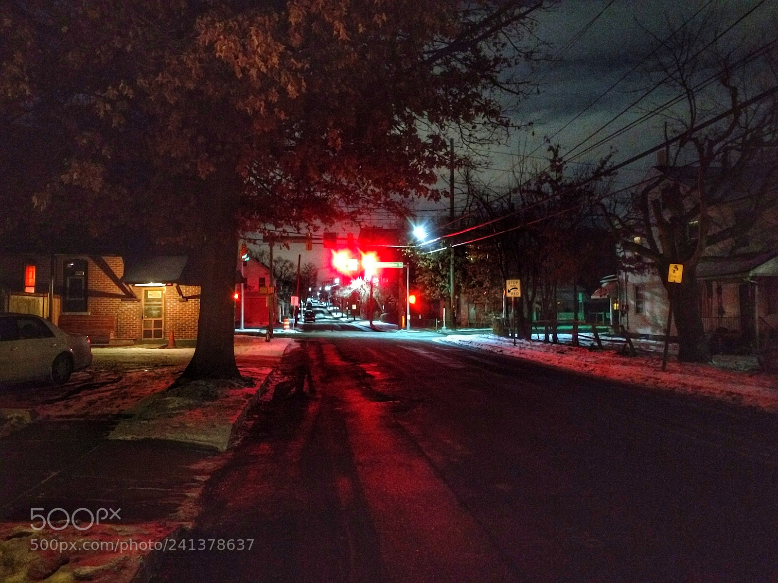 Motorola XT1650 sample photo. Cold night in wilkes photography