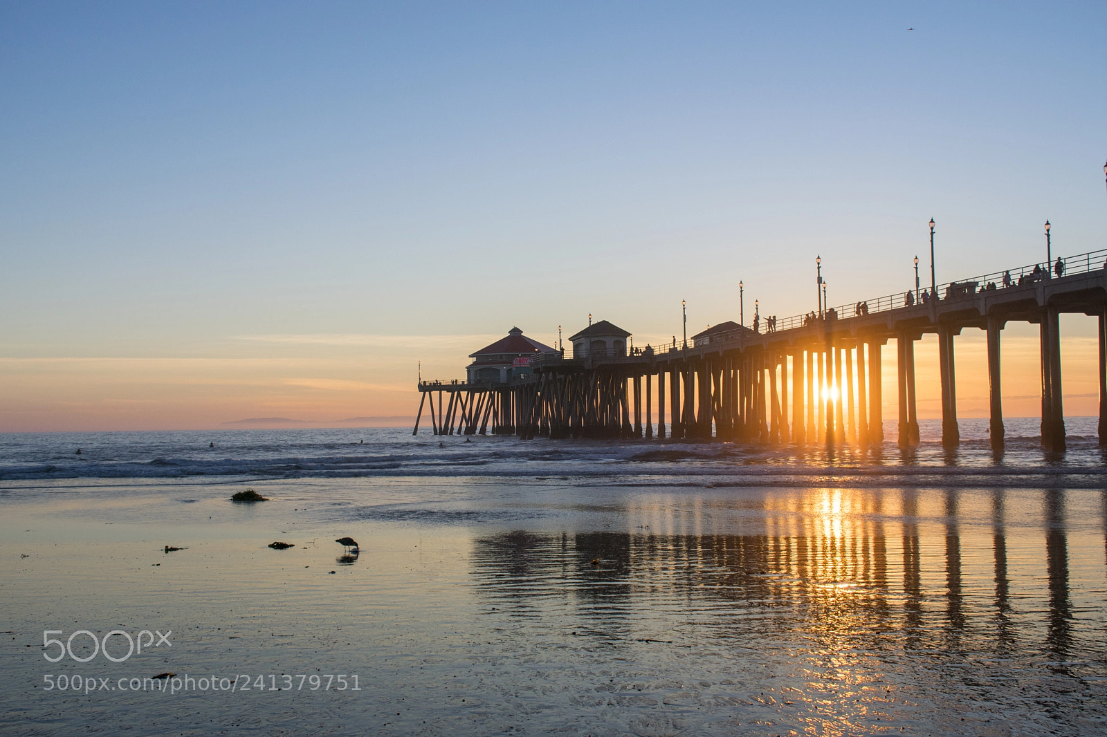Nikon D3400 sample photo. Huntington beach pier at photography