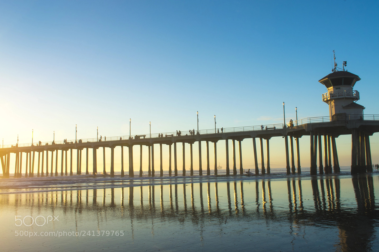 Nikon D3400 sample photo. Huntington beach pier photography