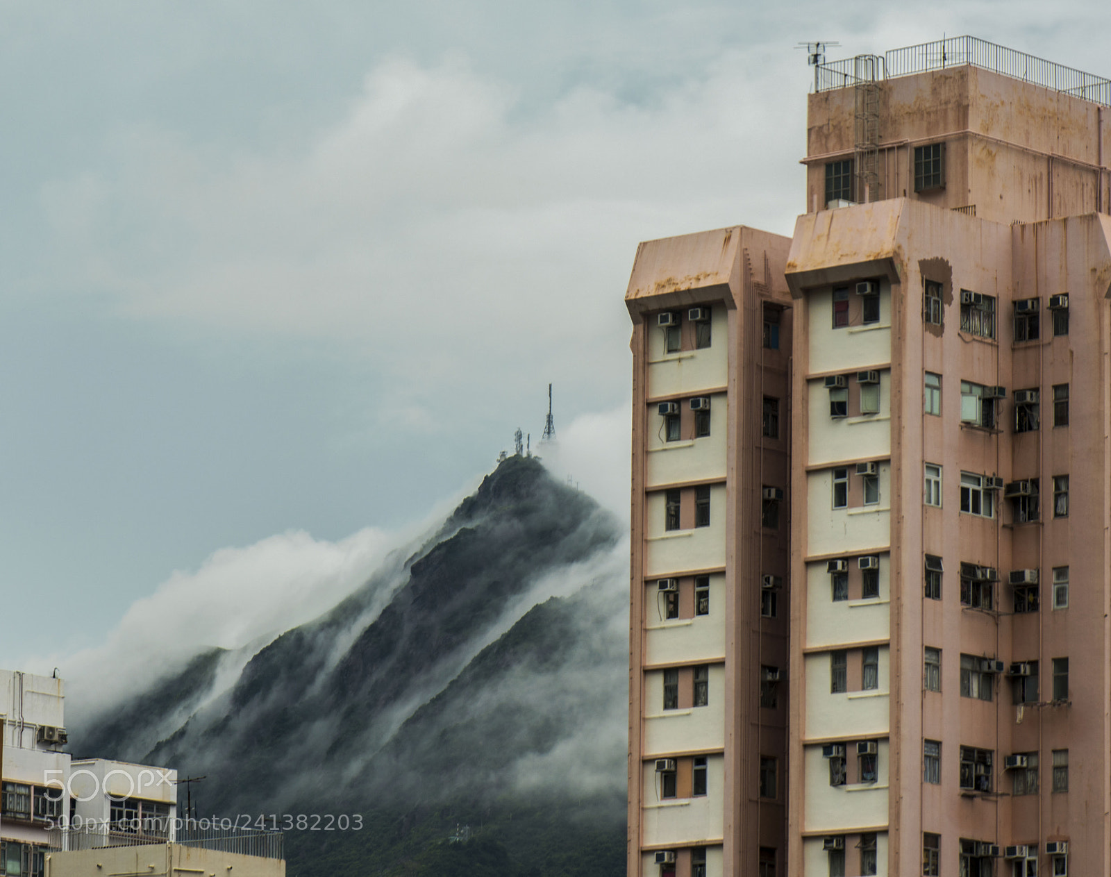 Nikon D810 sample photo. Foggy mountains photography