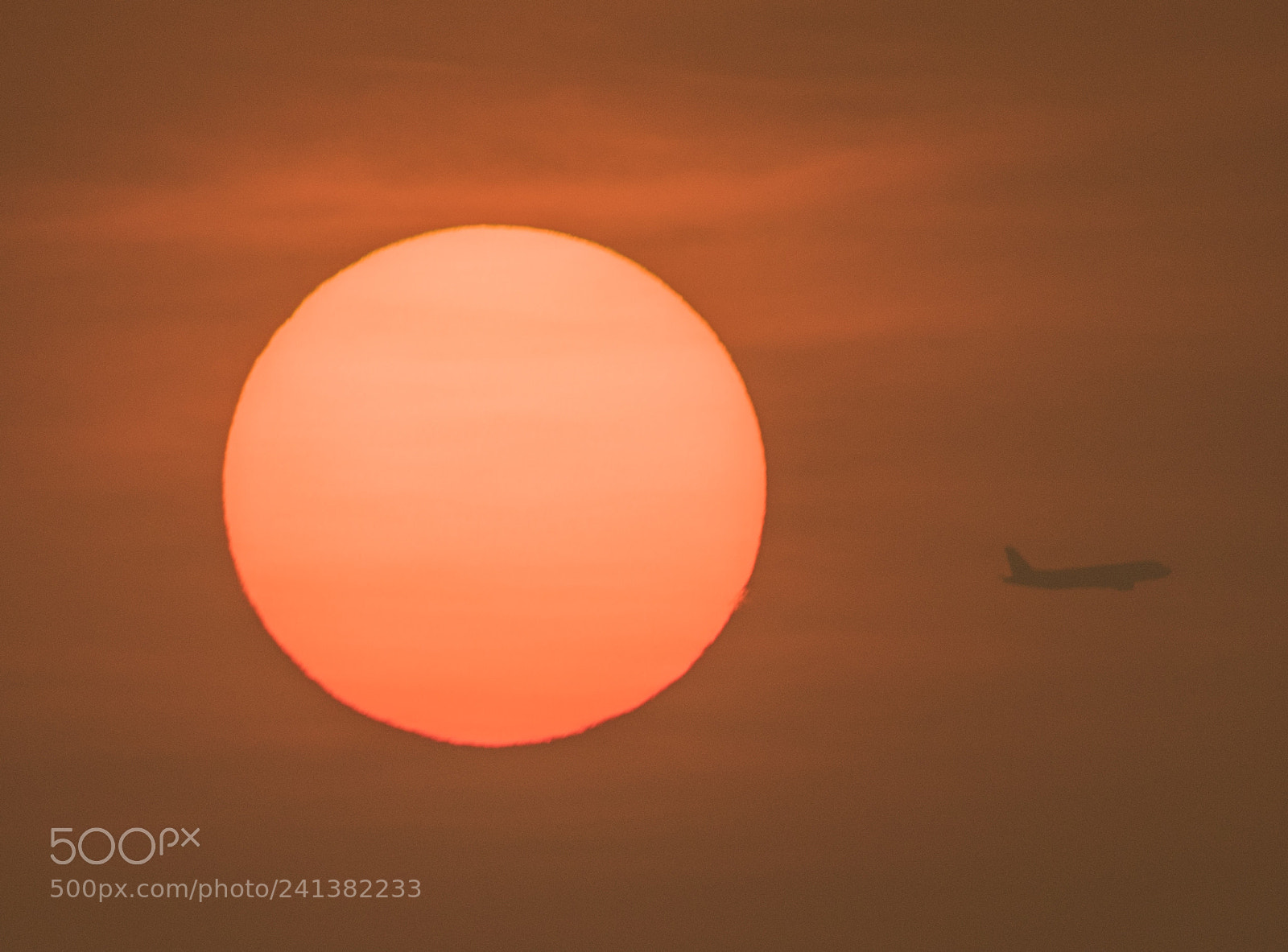 Nikon D810 sample photo. The plane through the photography