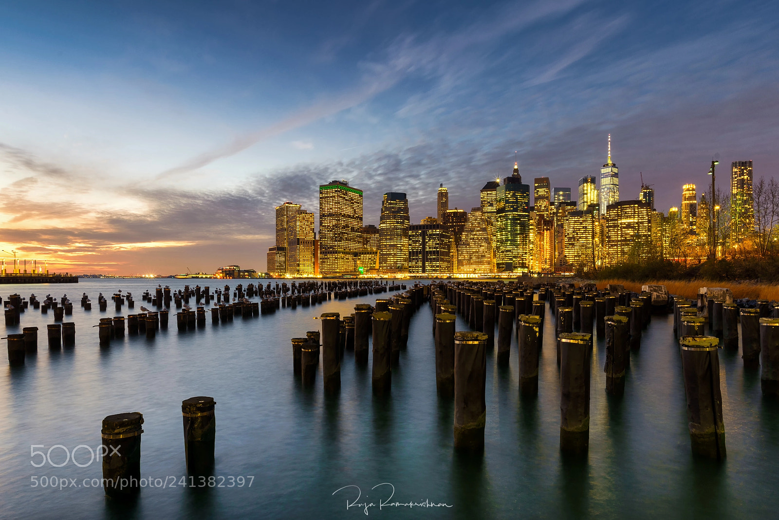 Nikon D800E sample photo. Manhattan at dusk photography