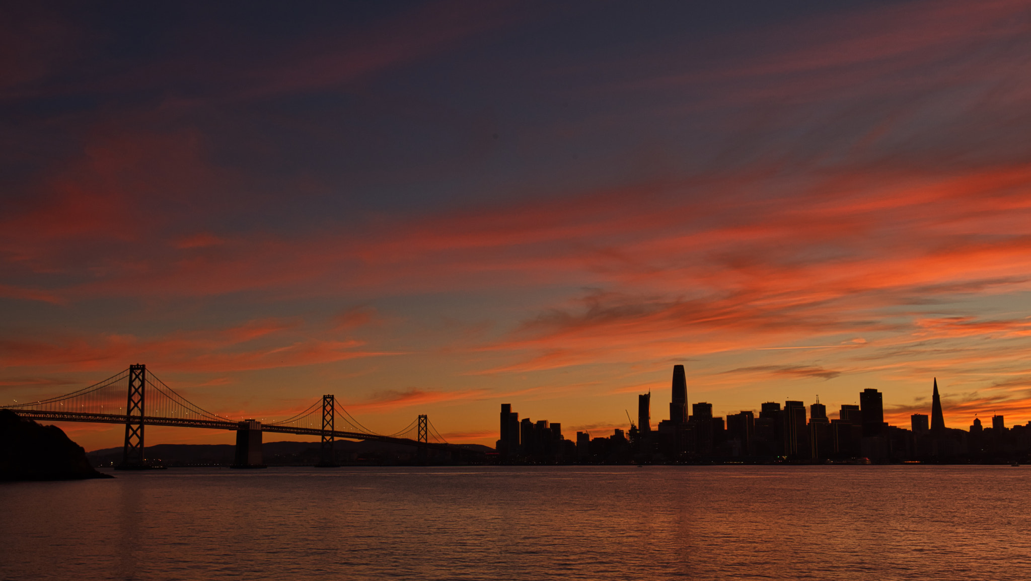 Nikon AF-S Nikkor 24-70mm F2.8G ED sample photo. Sunset over sf photography
