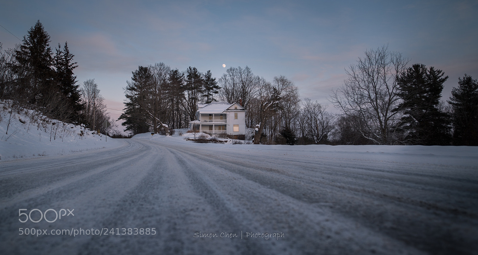 Nikon D810 sample photo. Country winter photography