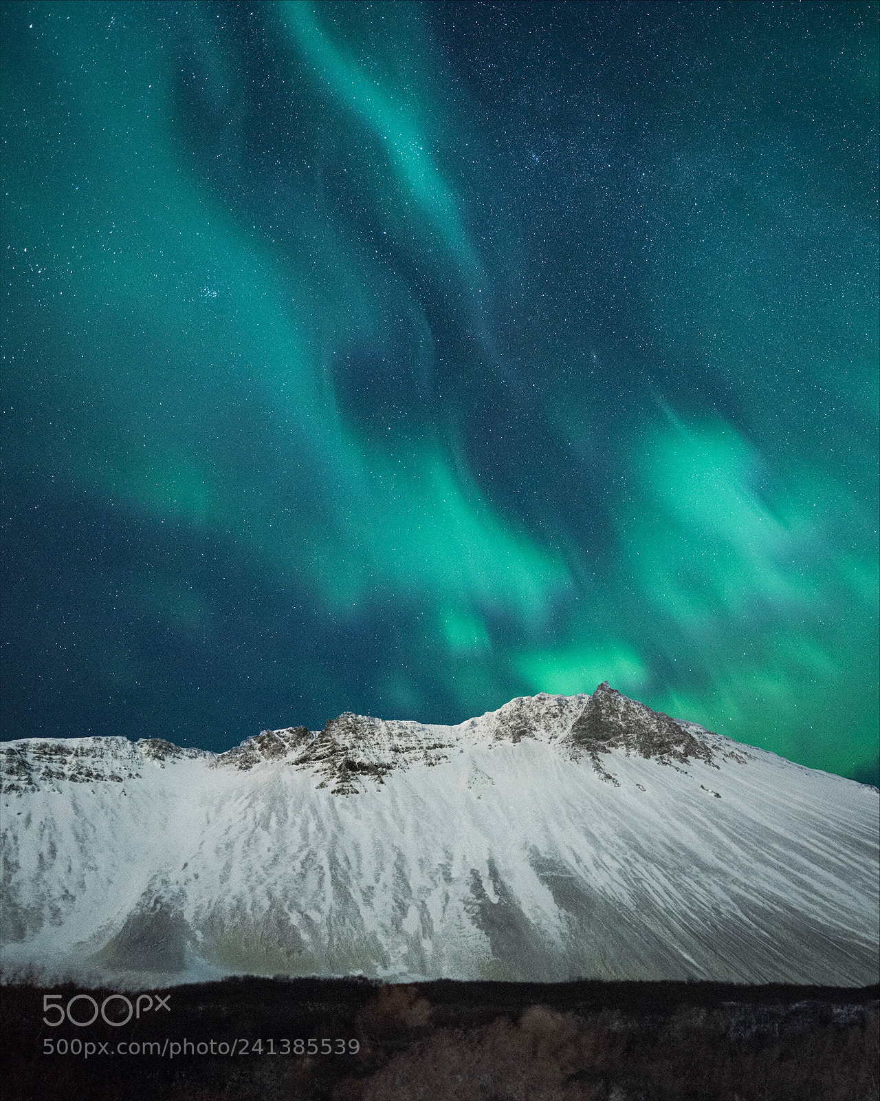 Nikon D810 sample photo. Aurora. snaefflsness. iceland. photography
