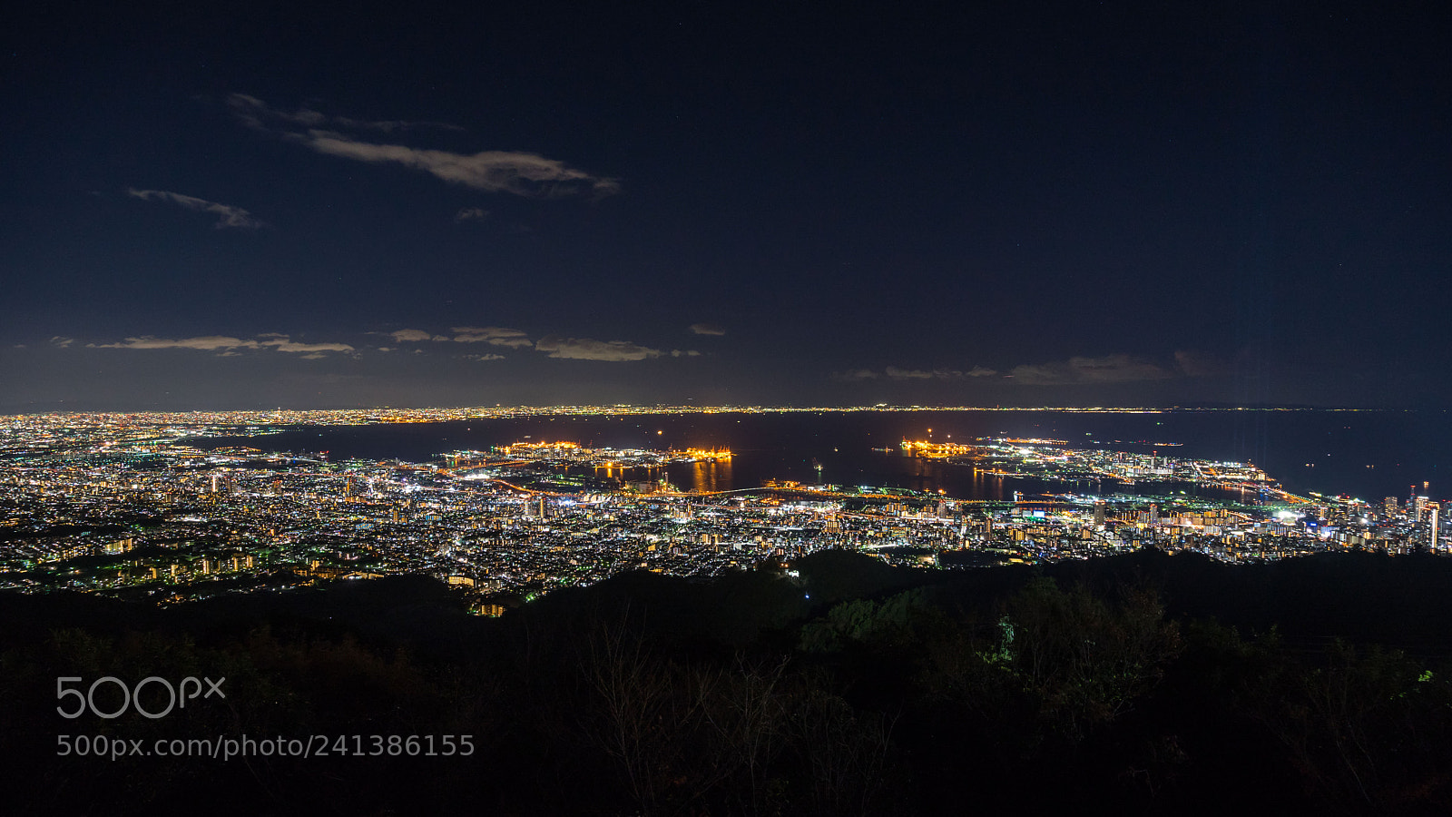 Sony a7 II sample photo. Kobe nightscape: revisited photography