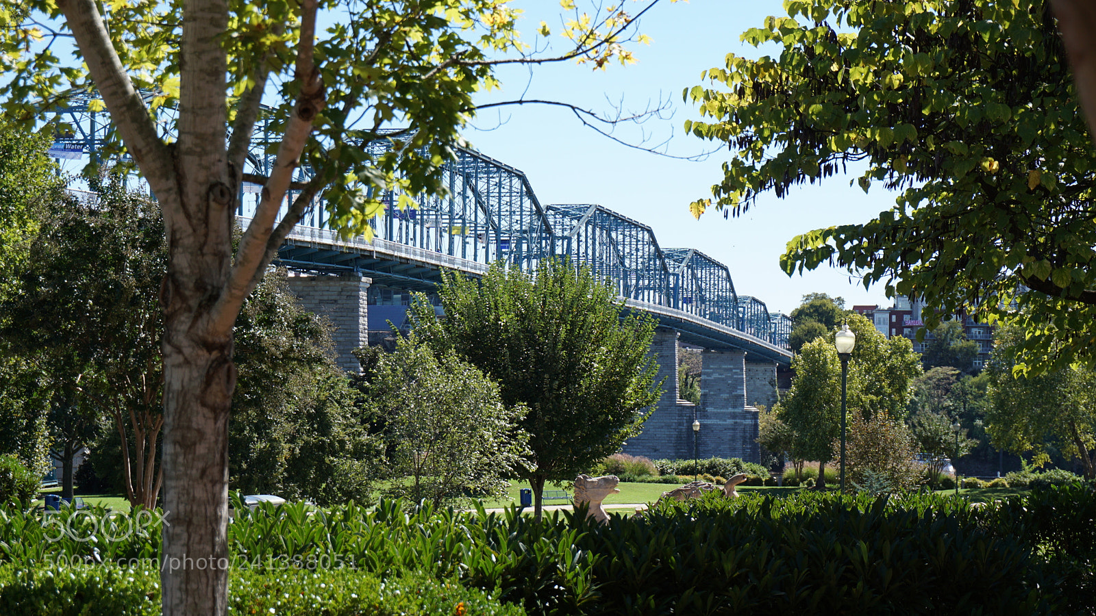 Sony a5100 sample photo. Walnut street bridge, chattanooga photography