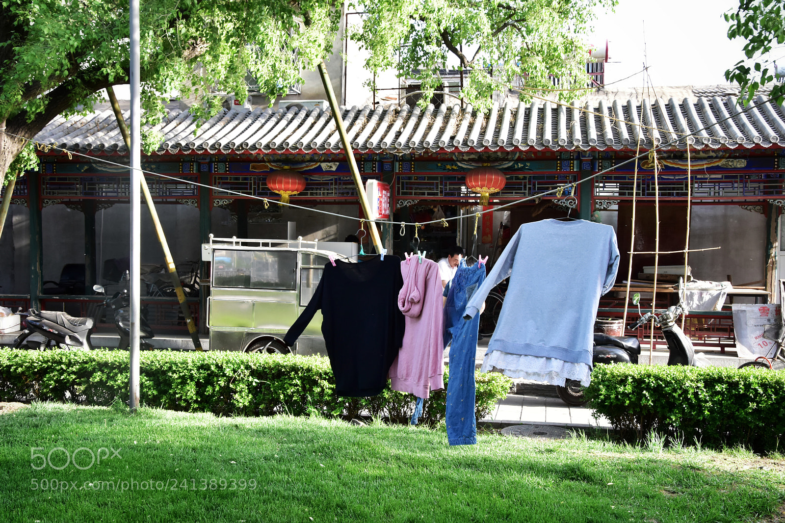 Nikon D5500 sample photo. 风居住的街道 photography