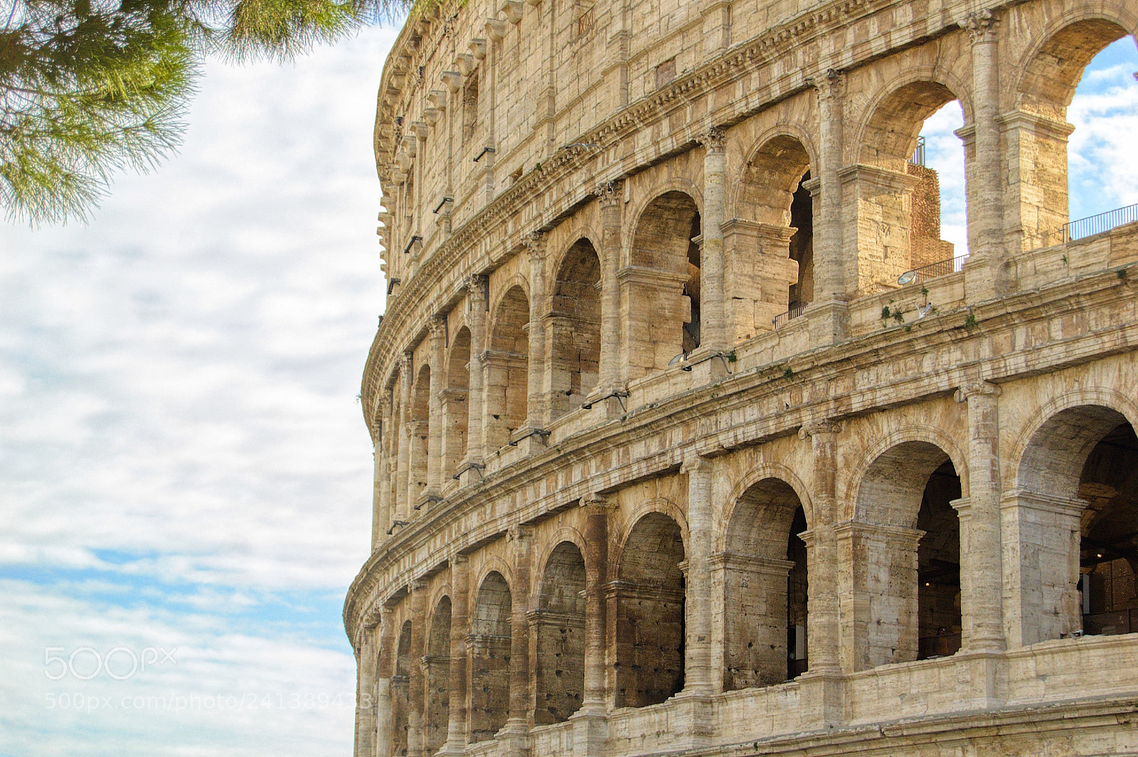 Nikon D40 sample photo. Coliseum. photography