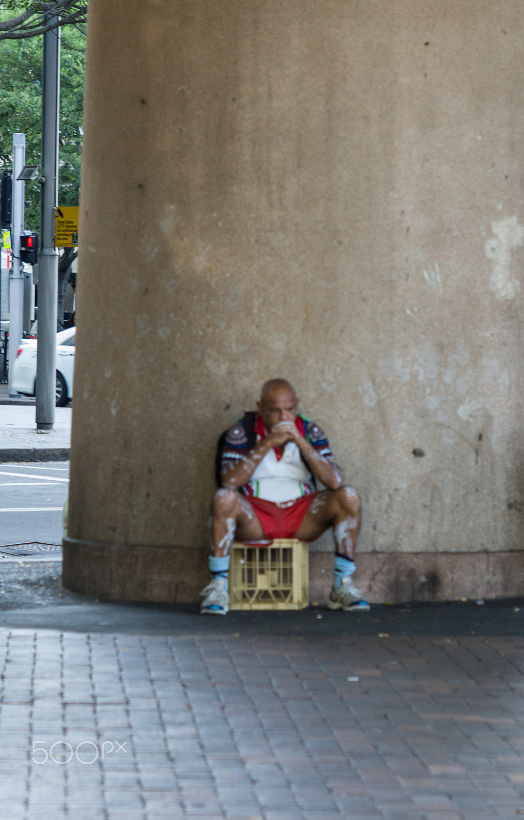 Leica M9 + Tele-Elmar-M 135mm f/4 (II) sample photo. Aboriginie musician photography