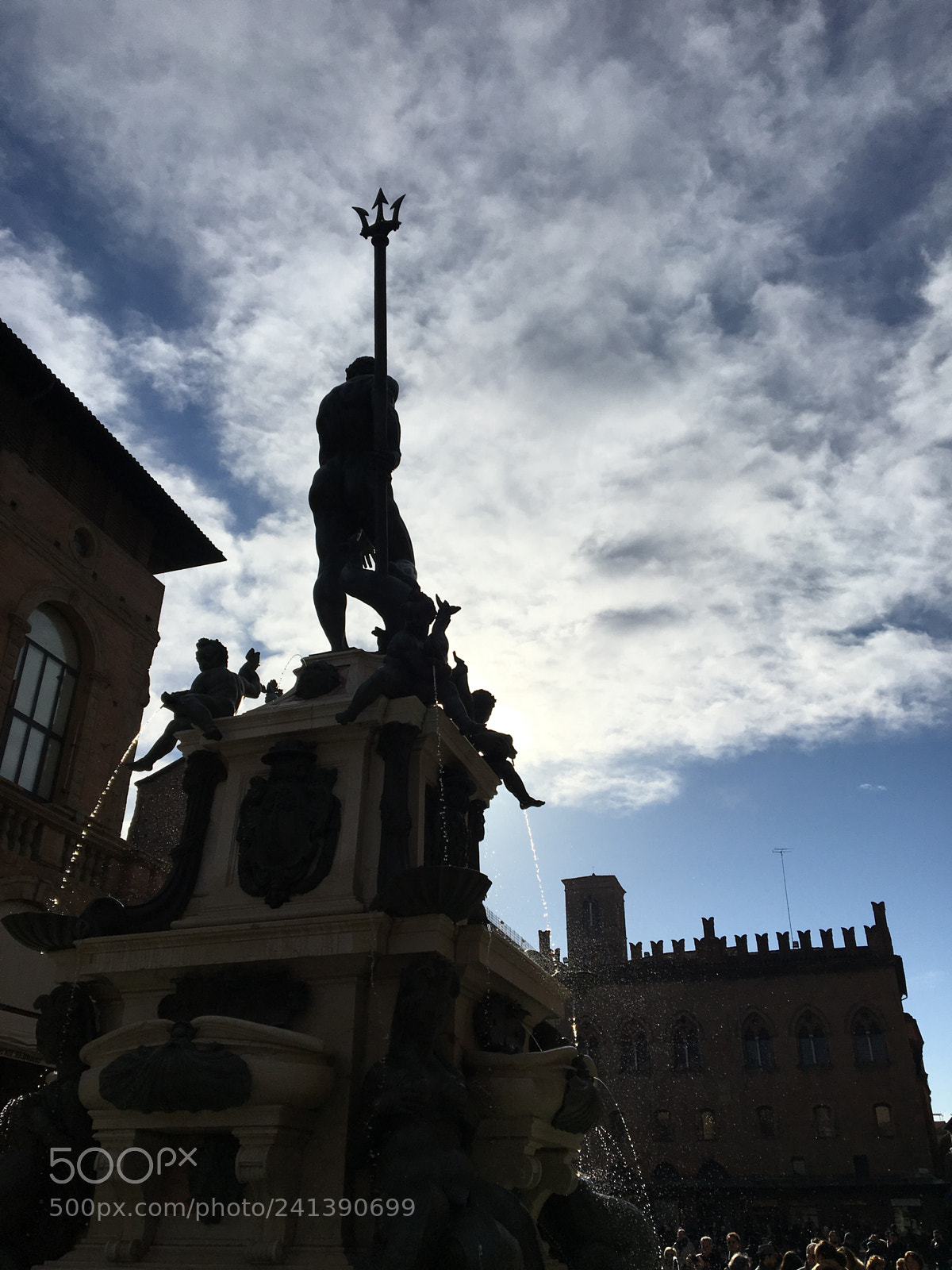 Apple iPhone 6s sample photo. Statua del nettuno, bologna photography