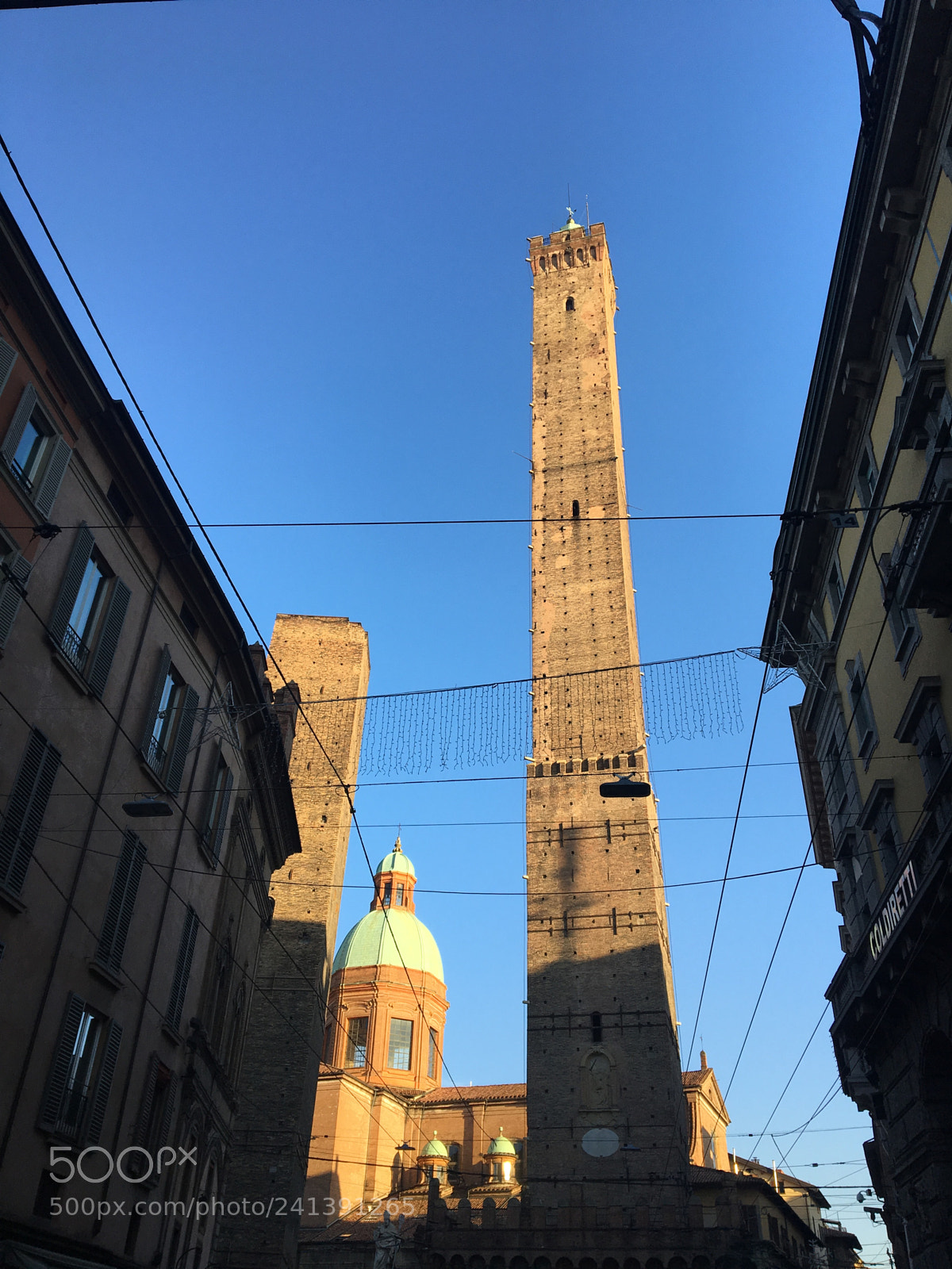 Apple iPhone 6s sample photo. Le due torri, bologna photography
