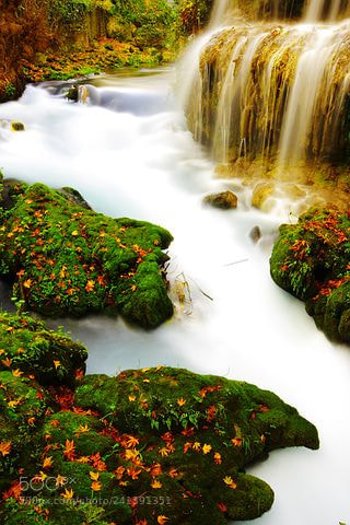 Canon EOS 40D sample photo. Waterfall photography