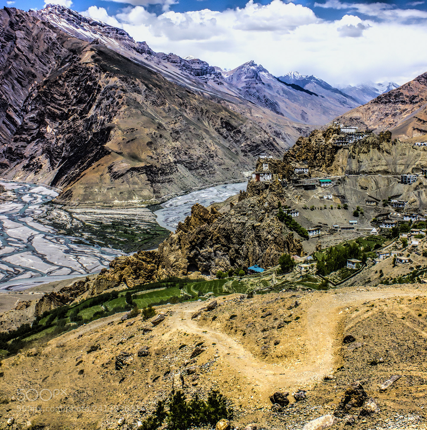 Canon EOS 550D (EOS Rebel T2i / EOS Kiss X4) sample photo. Dhankar gompa, spiti valley photography