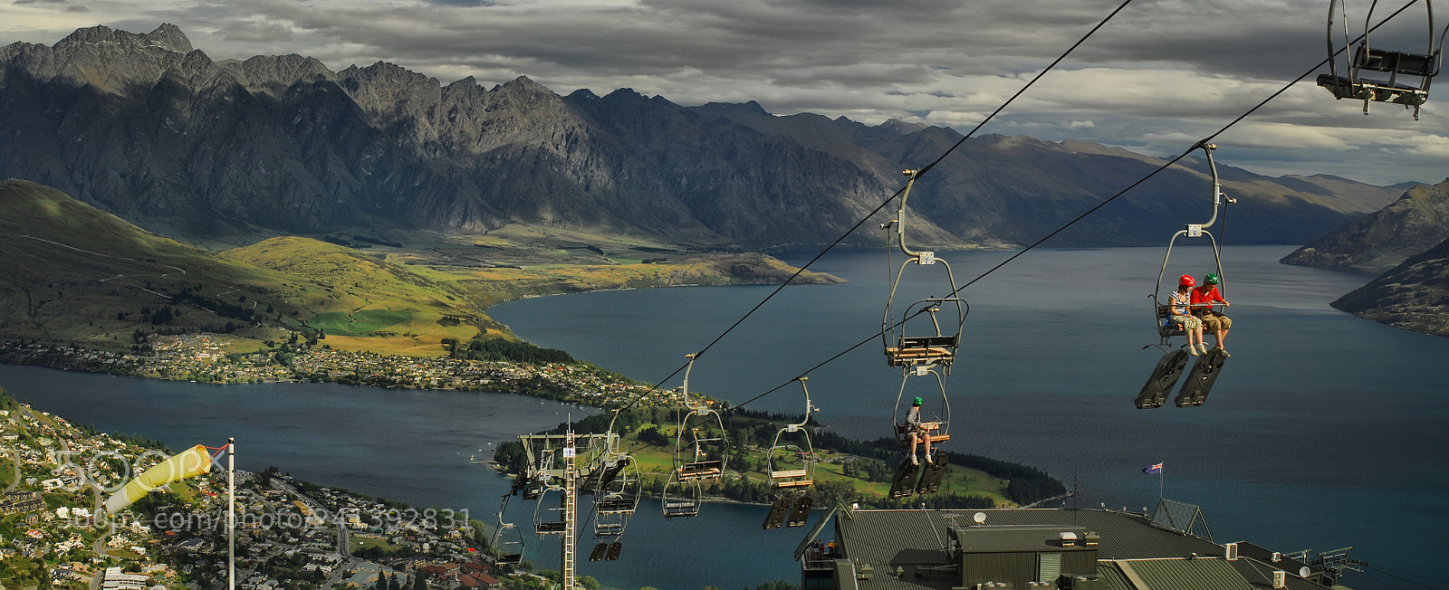 Nikon D200 sample photo. Getting high in queenstown photography