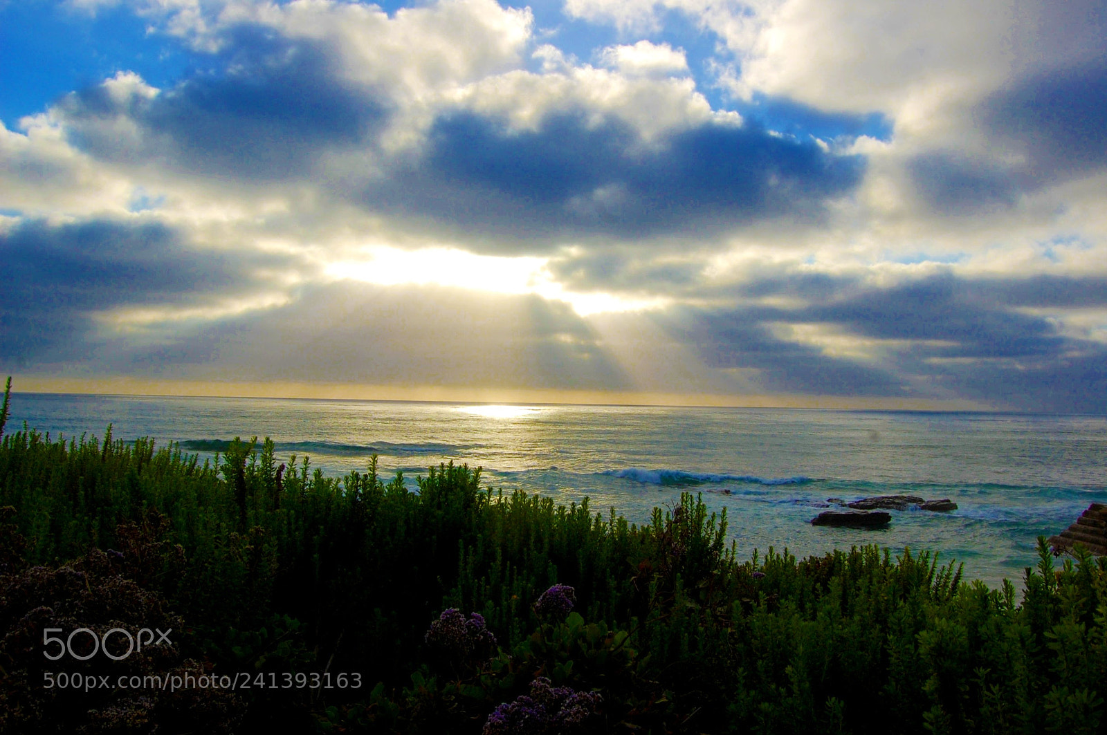 Nikon D40 sample photo. The clouds, the sea photography