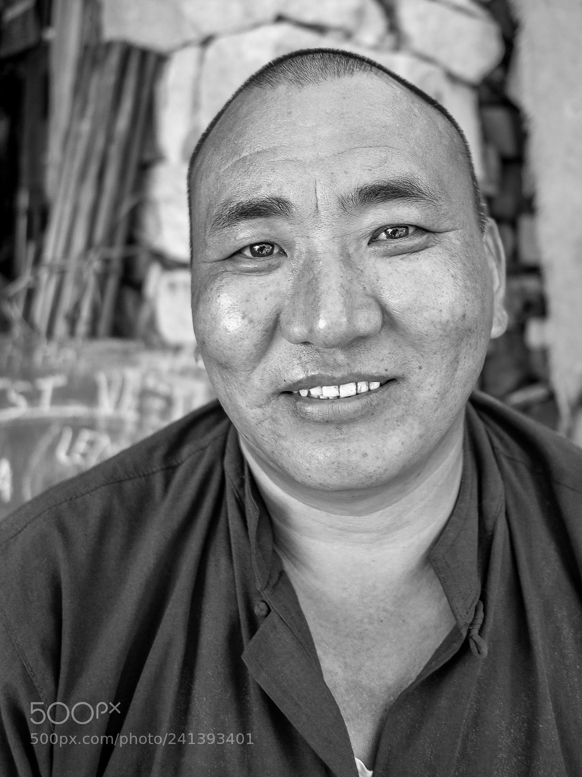 Fujifilm X-T1 sample photo. Monk photography