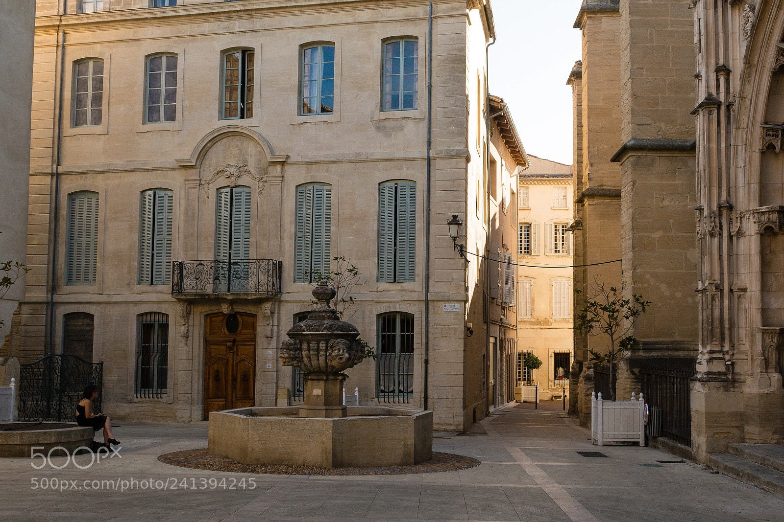 Nikon D7100 sample photo. Place saint-siffrein, carpentras, france photography