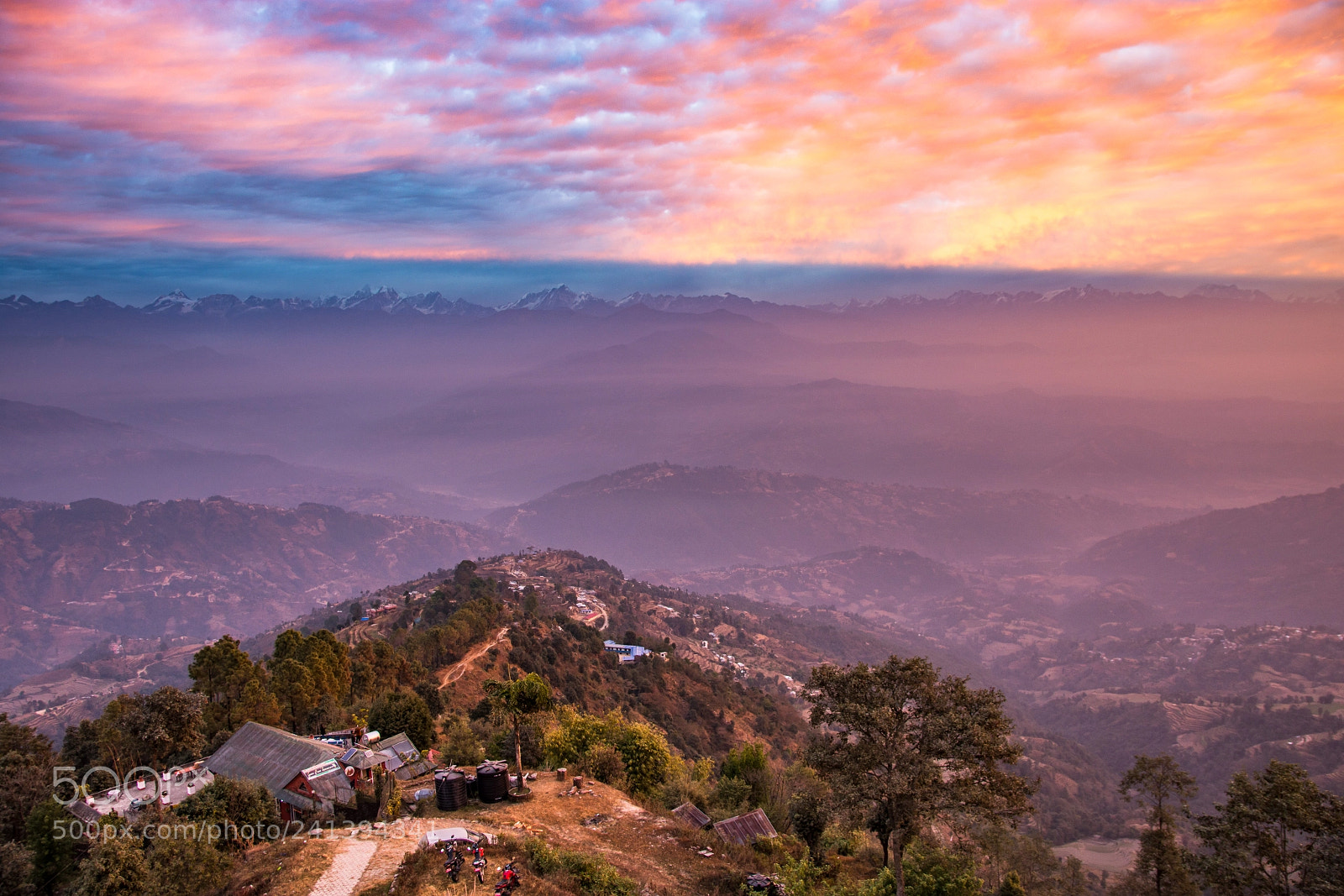 Nikon D7200 sample photo. Himalayan sunrise photography