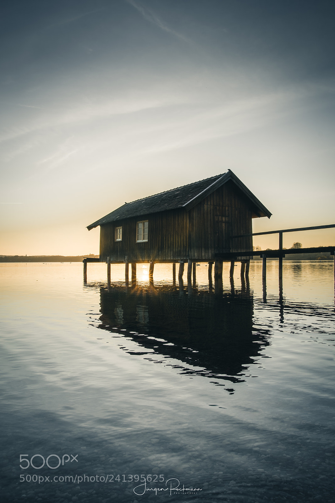 Nikon D7200 sample photo. Boathouse at lake ammersee photography