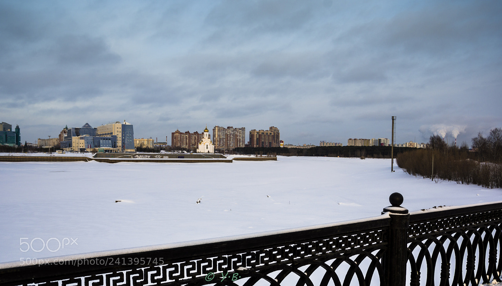 Pentax K-70 sample photo. Surgut city winter landscape photography
