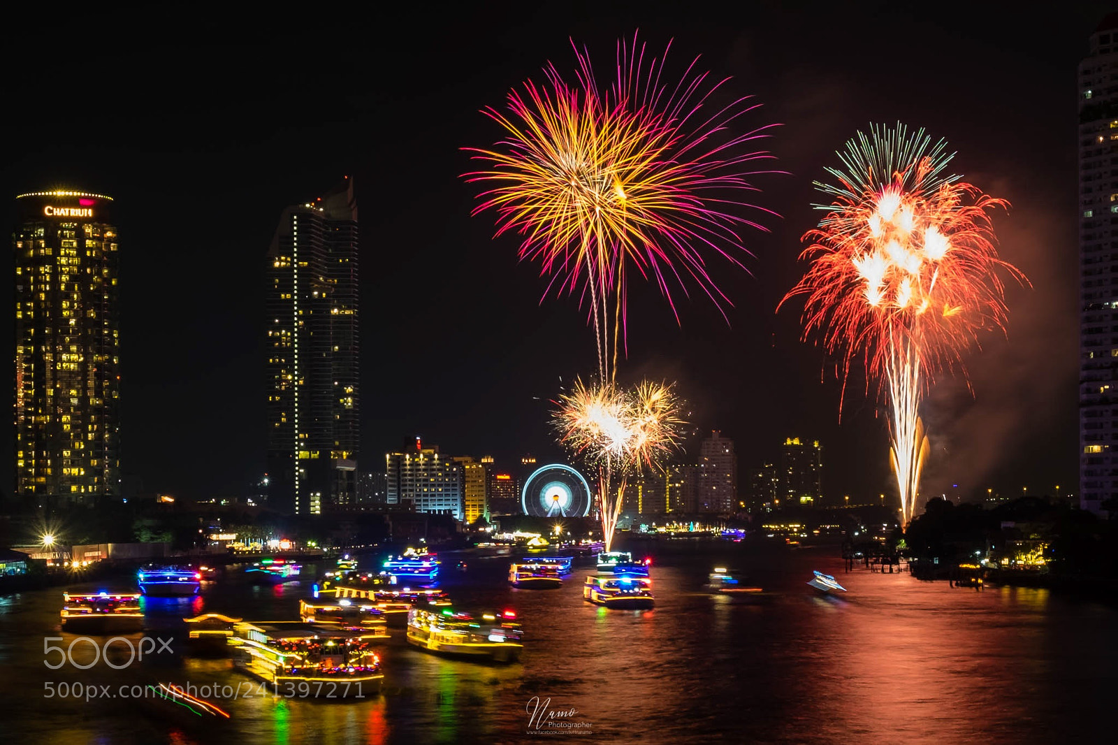 Fujifilm X-T10 sample photo. Firework photography