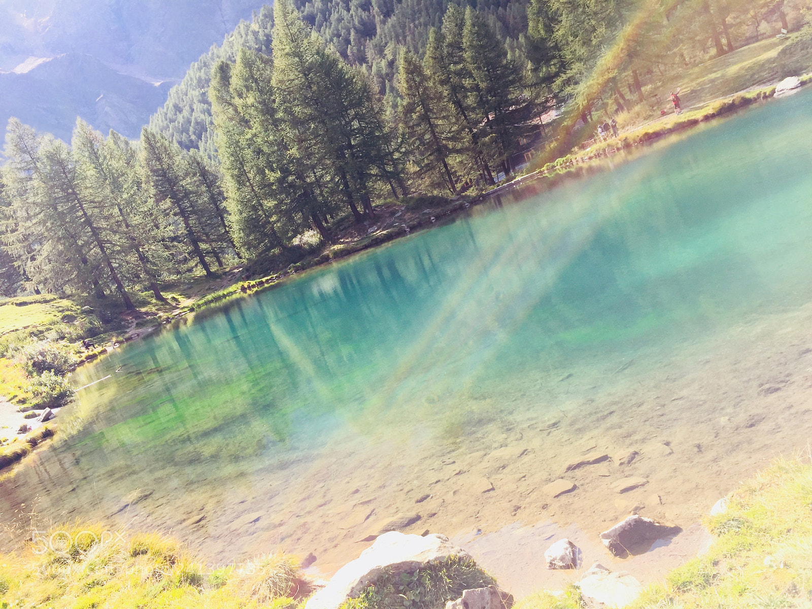 Apple iPhone 6 sample photo. The blue lake photography