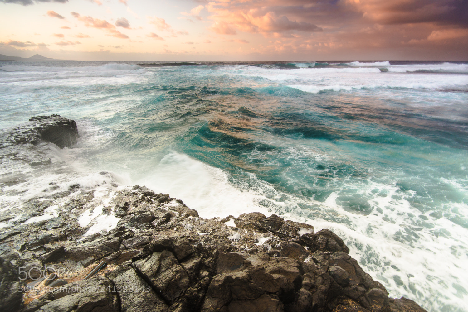 Nikon D800 sample photo. Rough sea photography