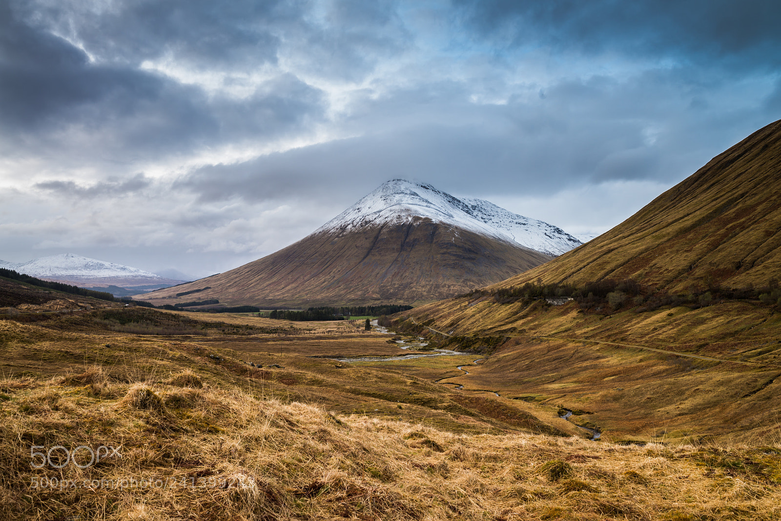 Nikon D610 sample photo. Road to glencoe photography