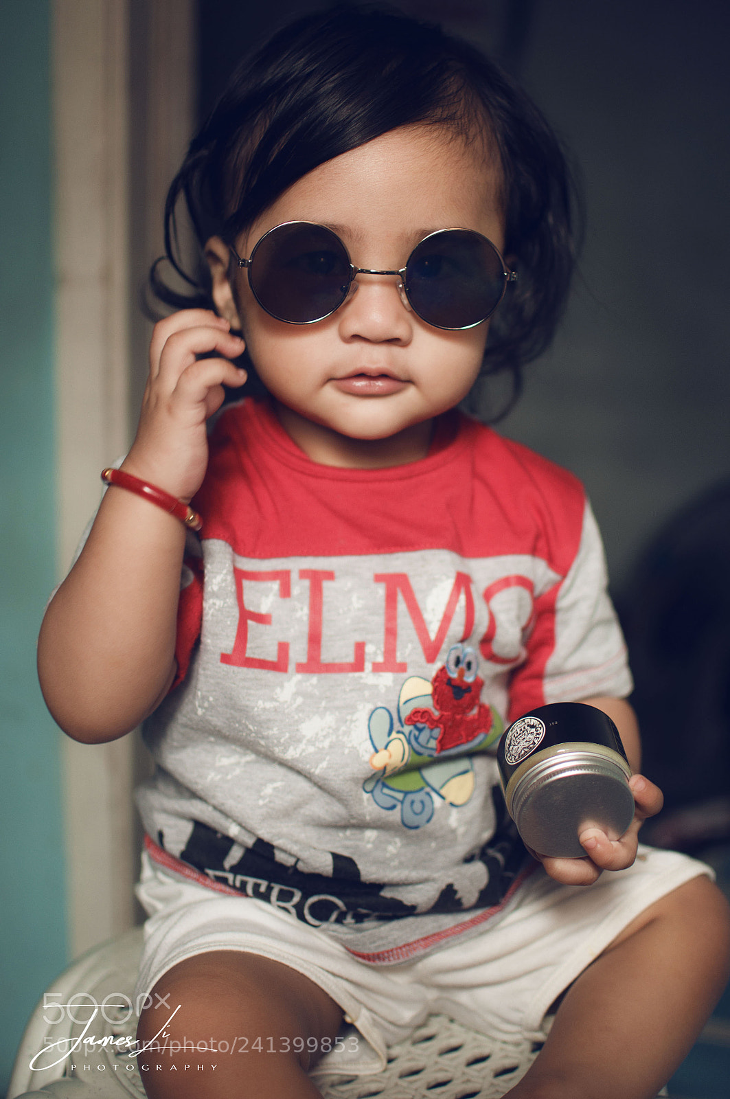 Nikon D90 sample photo. Elmo kid photography