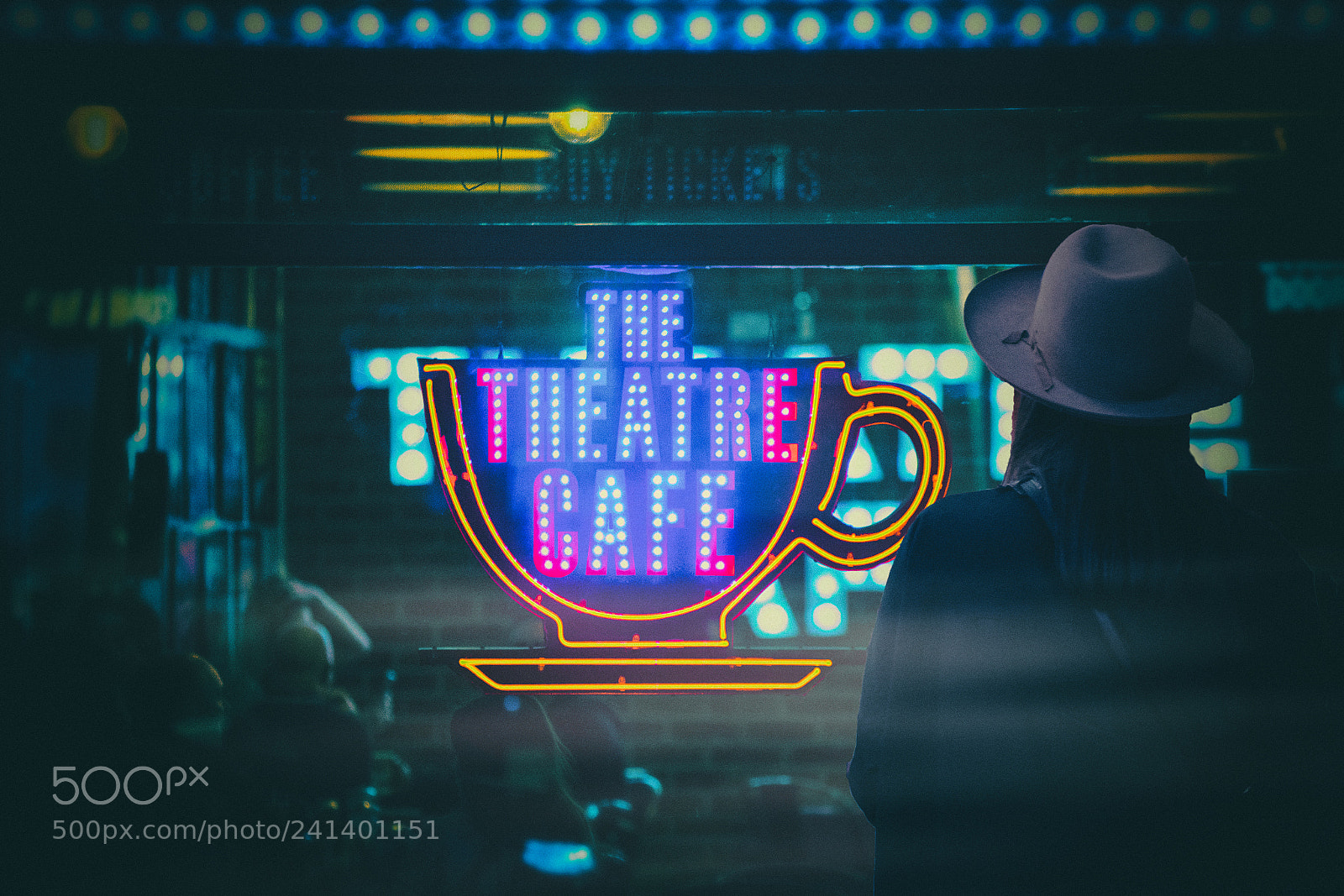 Sony a7 sample photo. The theatre cafe photography