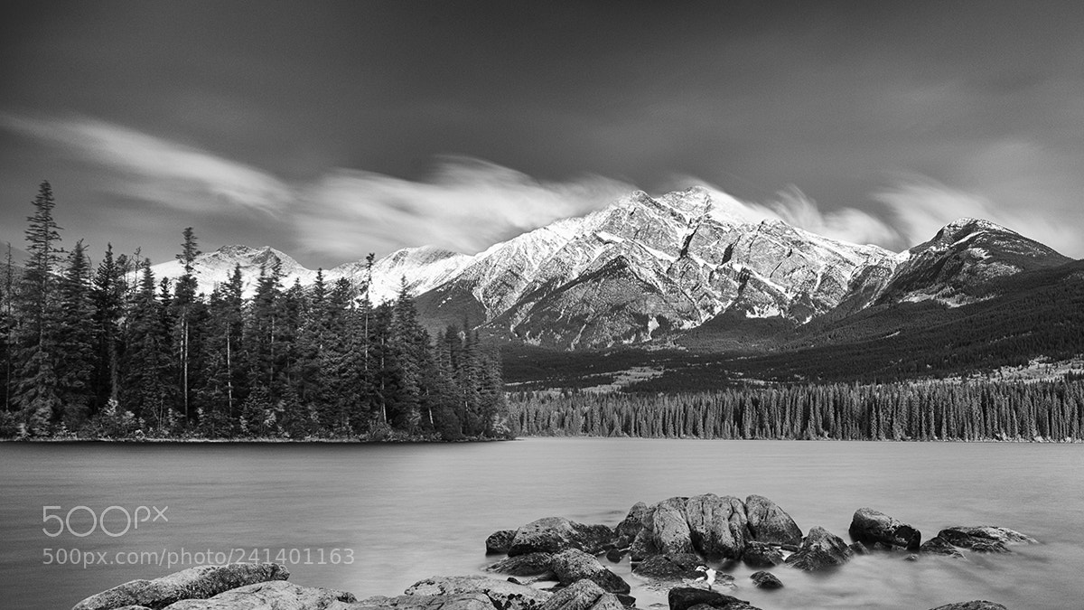 Pentax K-30 sample photo. Pyramid lake - jasper photography