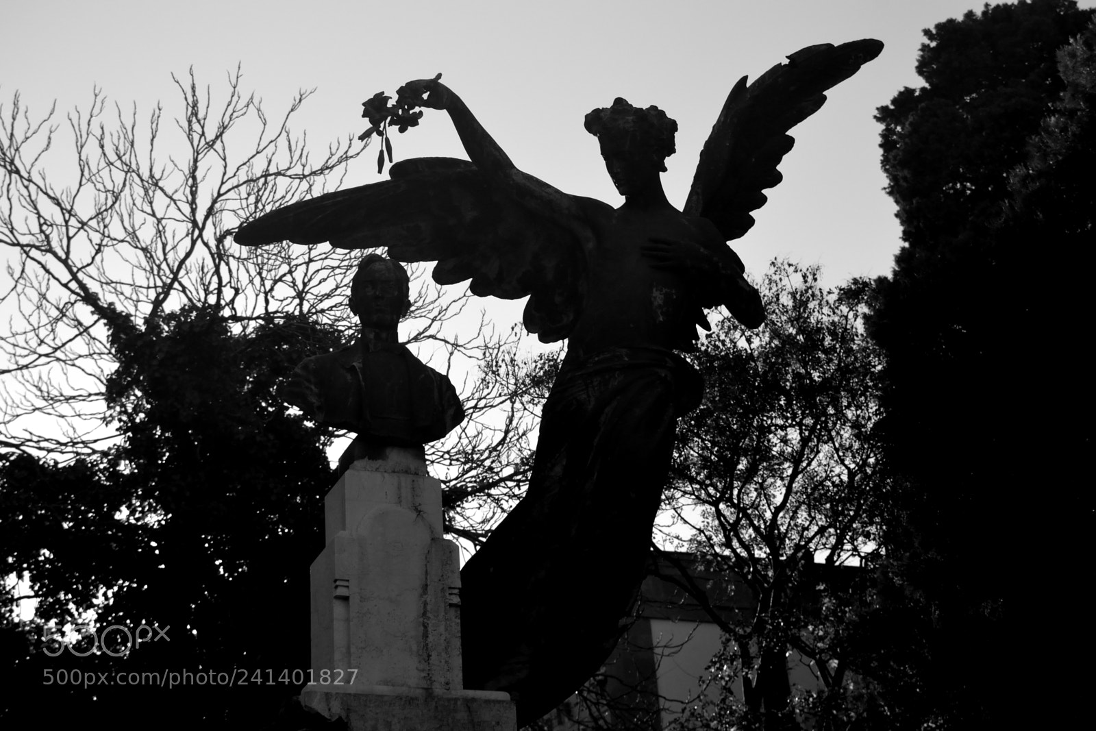 Nikon D3100 sample photo. Monumento funebre, cimitero di photography
