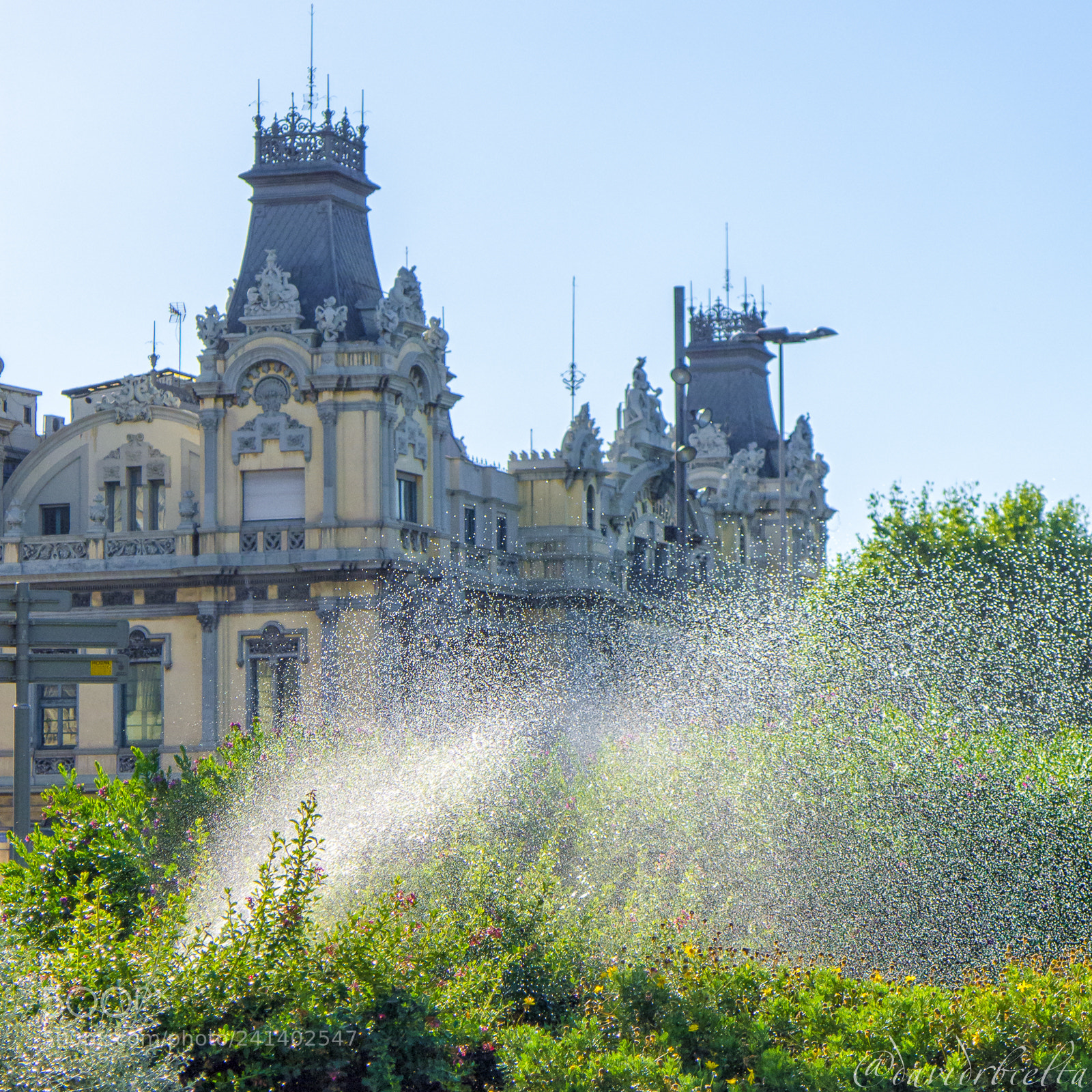Panasonic Lumix DMC-LX5 sample photo. Sprinkler bcn photography