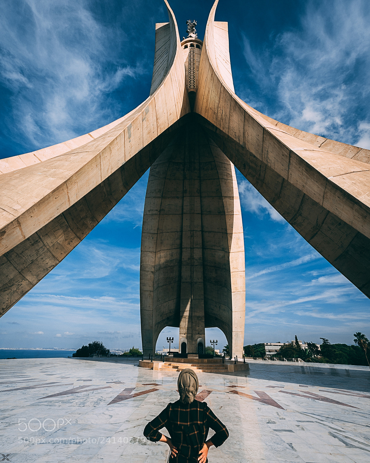 Nikon D810 sample photo. Makam chahid algiers photography