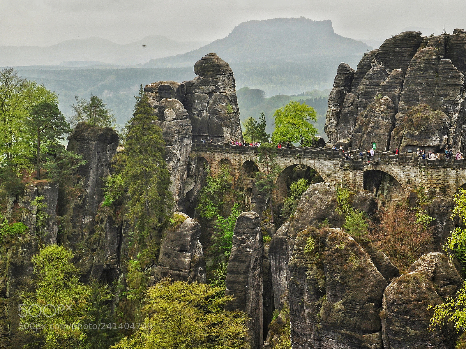 Nikon D5000 sample photo. Old bridge in mpuntains photography