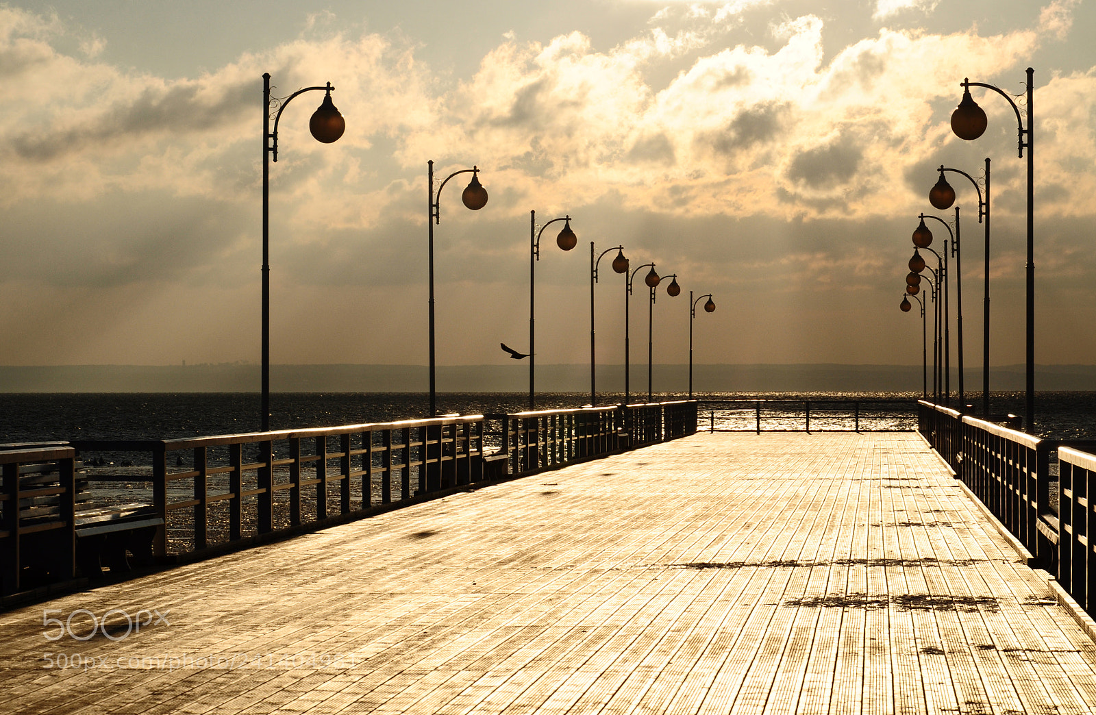 Nikon D5000 sample photo. Wooden pier at the photography