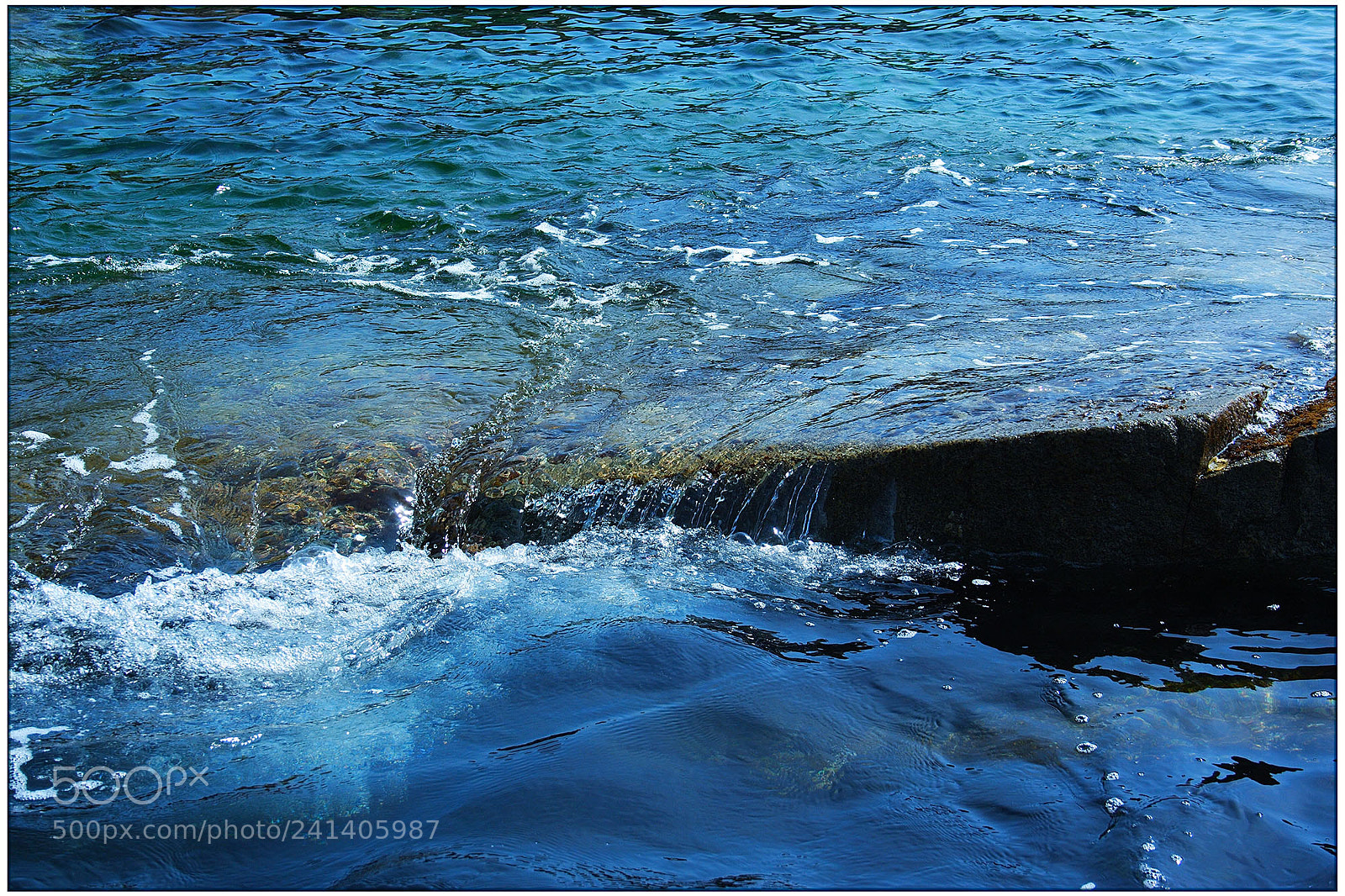 Canon EOS 20D sample photo. Stone&water photography