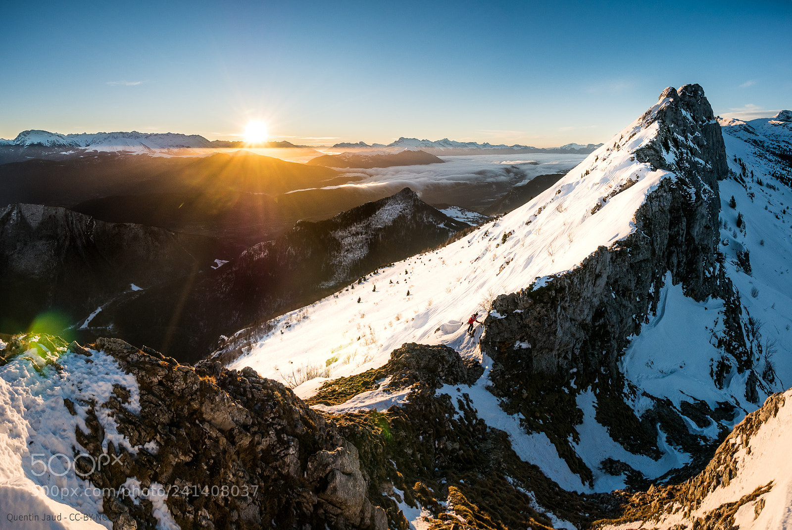 Panasonic Lumix DMC-LX100 sample photo. Ranc des agnelons ridge photography
