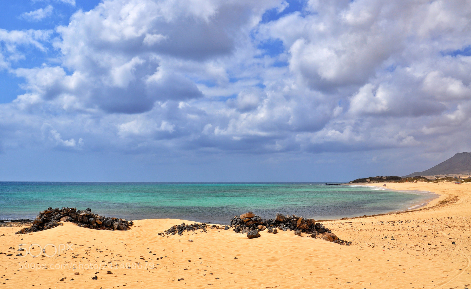 Nikon D5000 sample photo. Corralejo beach on fuerteventura photography