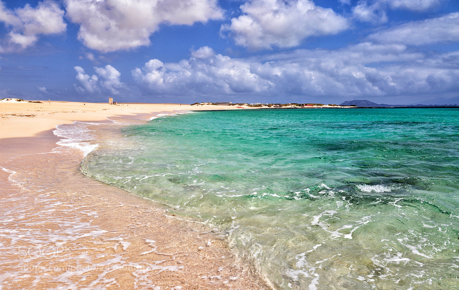 Nikon D5000 sample photo. Corralejo beach on fuerteventura photography