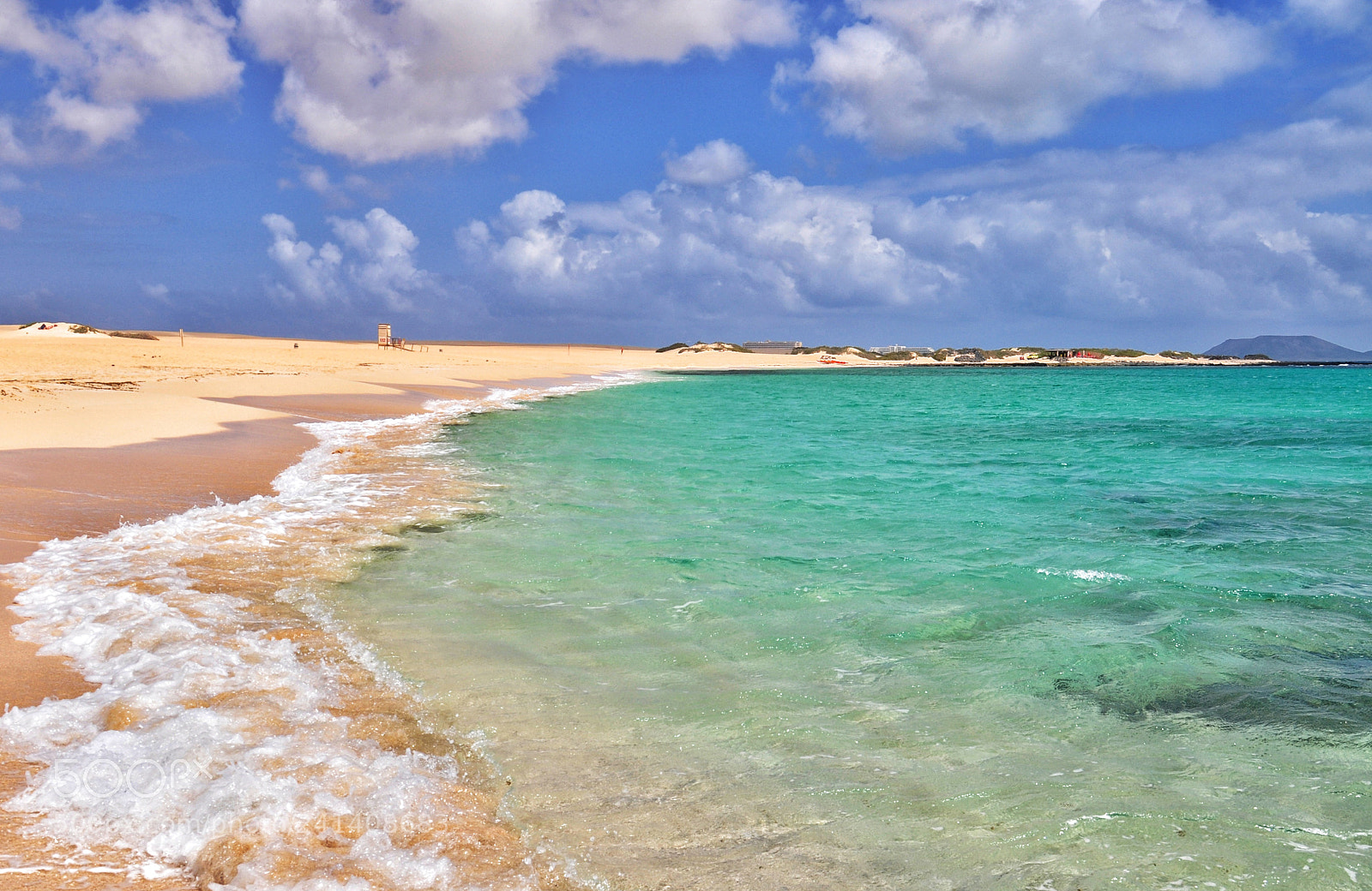 Nikon D5000 sample photo. Corralejo beach on fuerteventura photography
