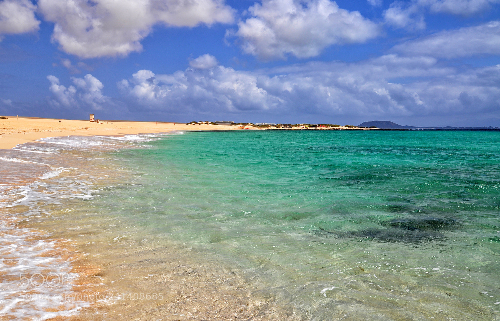 Nikon D5000 sample photo. Corralejo beach on fuerteventura photography