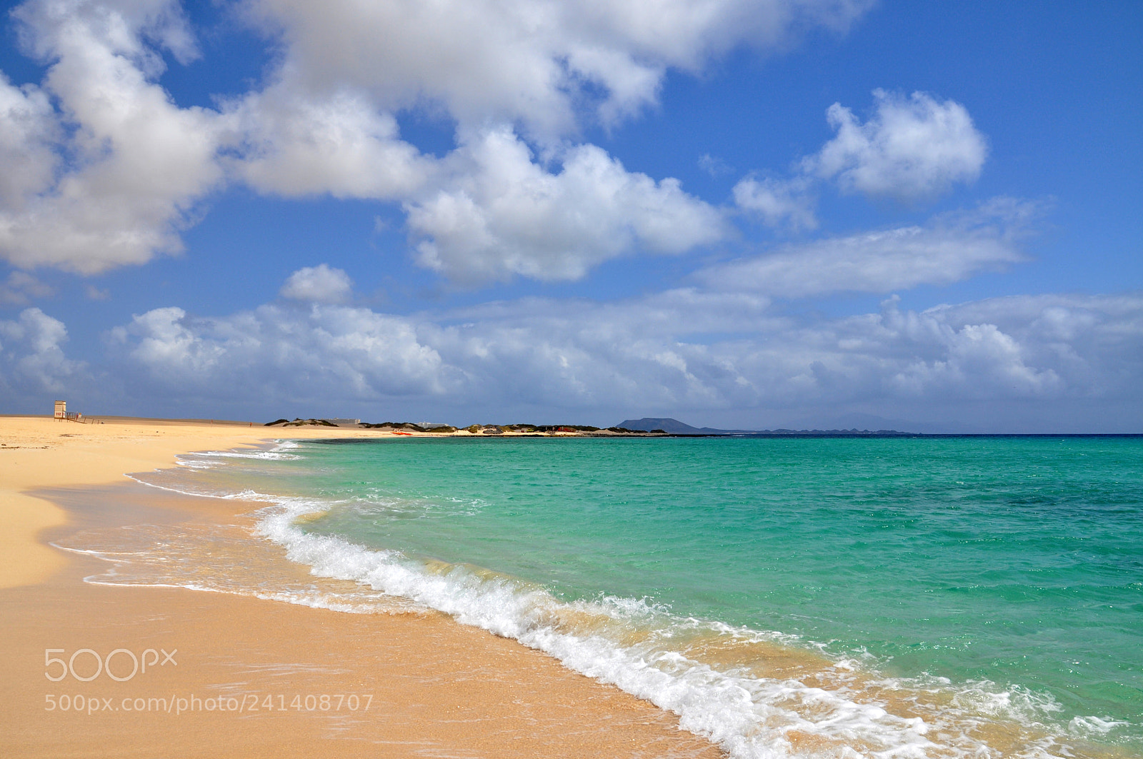 Nikon D5000 sample photo. Corralejo beach on fuerteventura photography