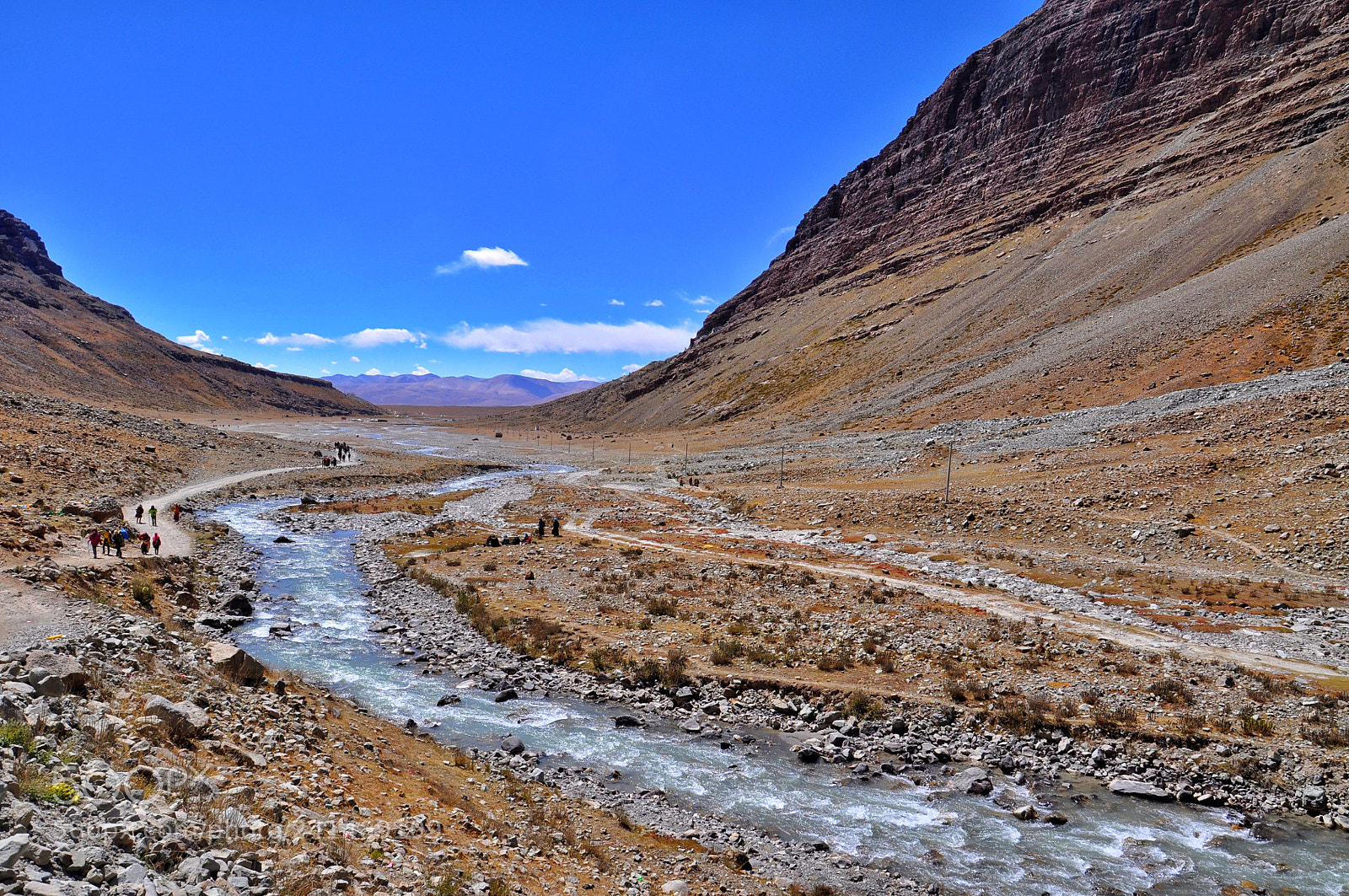 Nikon D5000 sample photo. Tibetan view near kailash photography