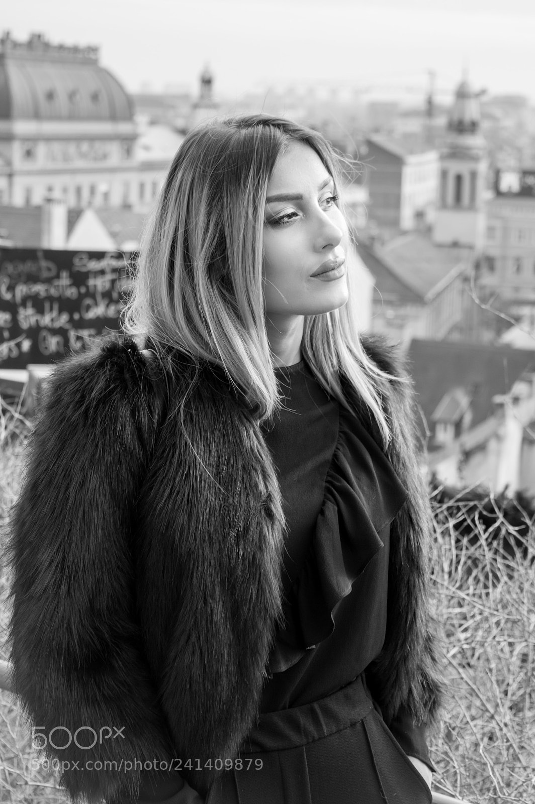 Nikon D3200 sample photo. Cityscape portrait photography