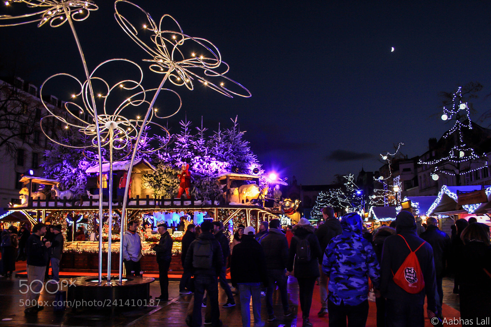 Canon EOS 1000D (EOS Digital Rebel XS / EOS Kiss F) sample photo. Christmas market of brussels photography