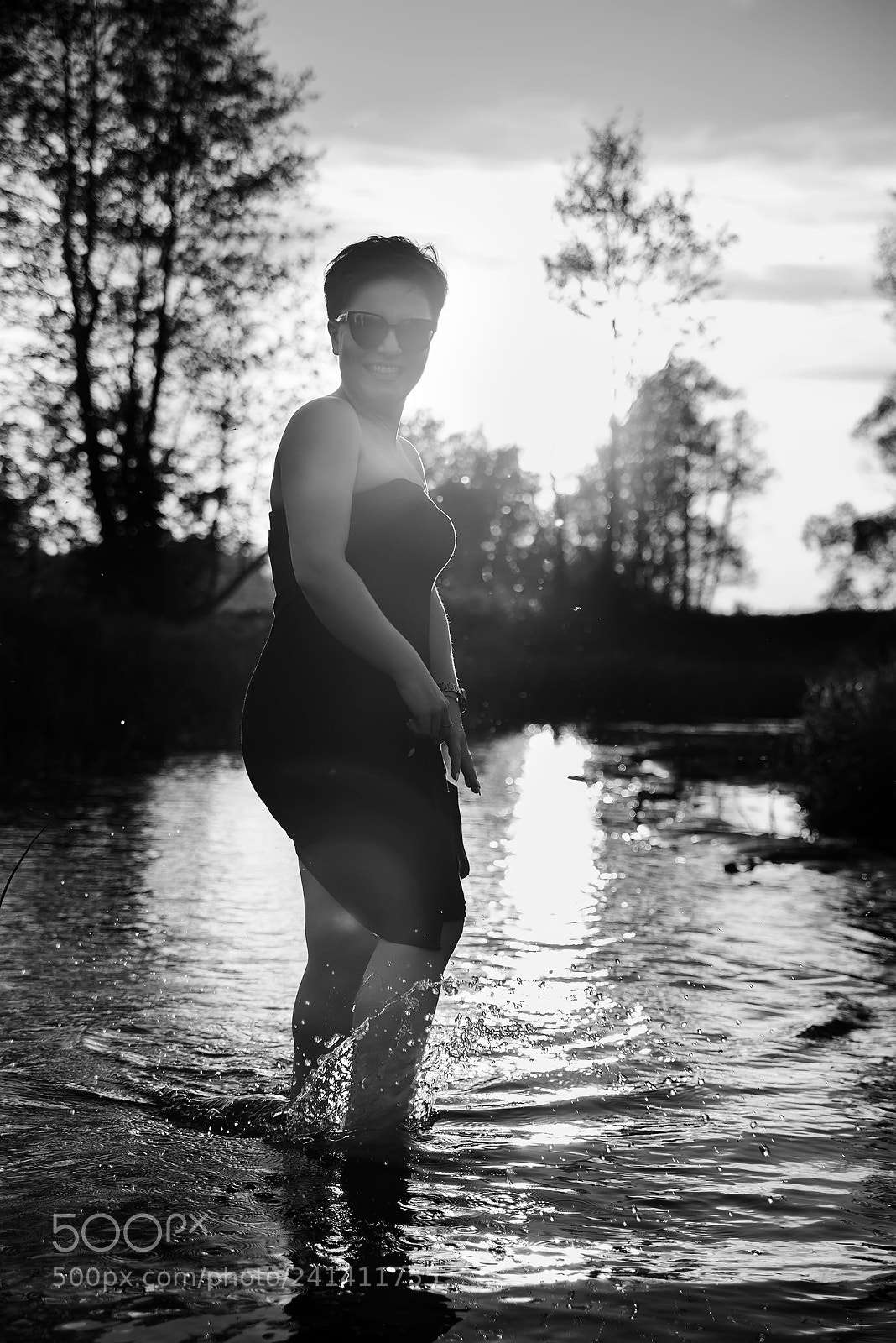 Nikon D800 sample photo. Water woman photography